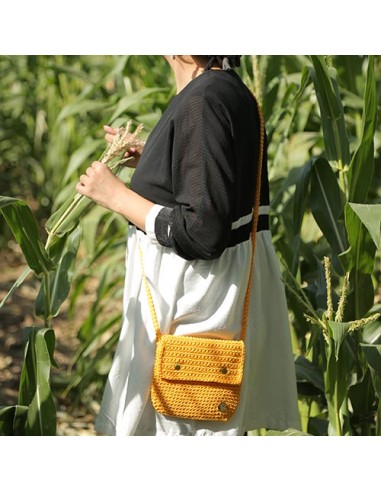 Handmade Macrame Crossbody/Side Bag with Long Strap