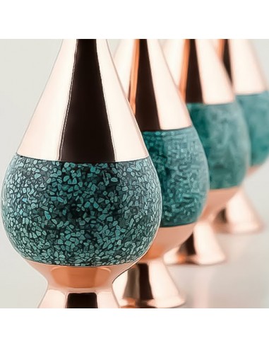 Blue Turquoise Decorative Flower Vase ZI