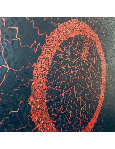 The Fractured Circle AG-724 Calligraphy Painting Tableau Best Buy zoom in