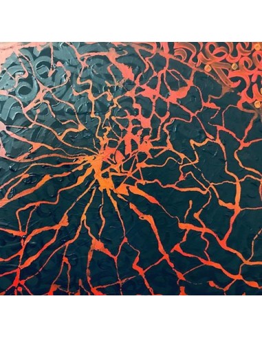 The Fractured Circle AG-724 | Calligraphy Painting Tableau