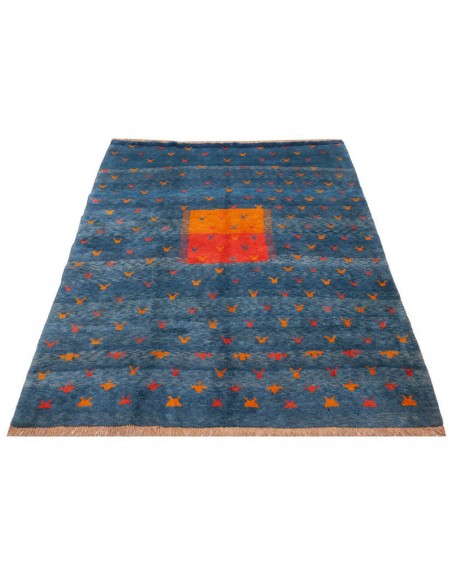 Shiraz Hand-Knotted Wool Gabbeh Rc-219 full view Shiraz Hand-Knotted Wool Gabbeh Rc-219 full view