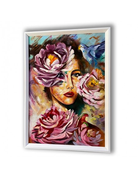 Oil Painting Canvas in Vivid Colors