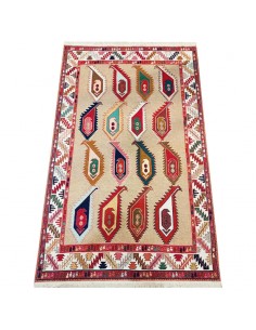 Tabriz Hand-Knotted Wool Kilim Rc-221 full view