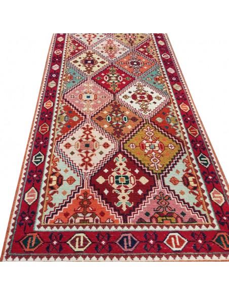 Tabriz Hand-Knotted Runner Kilim Rc-225