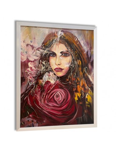 Rose Refinement Painting Canvas