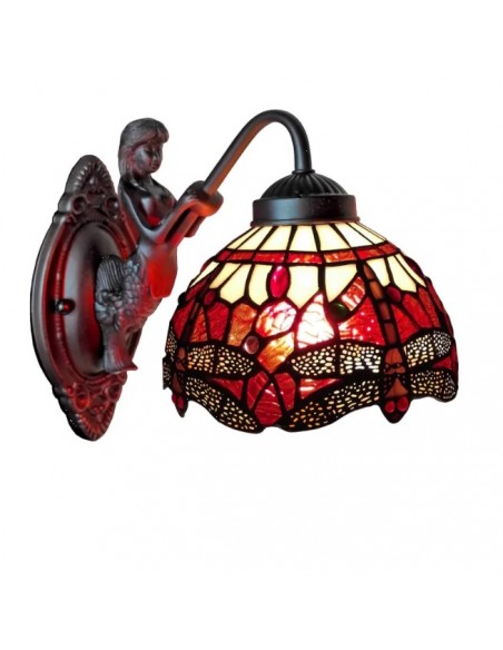 Handmade single branch Wall Light