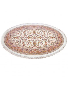 Round Machine-woven Area Rug Rc-229 full view