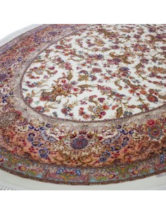 Round Machine-woven Area Rug Rc-229 full view 2