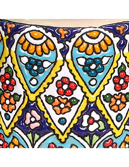 Hand-Painted Minakari Candle Holder Bird-AC-880 ZIM