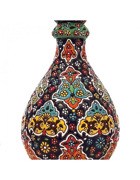 Hand-Painted Modern Minakari Vase AC-884 zim Hand-Painted Modern Minakari Vase AC-884 zim
