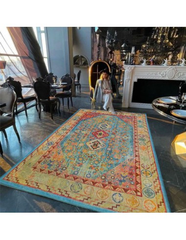 Double Layer Modern Vintage Rug Rc-245 in decoration