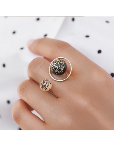 Hand Made Minakari Gold Ring AC-900 iu2