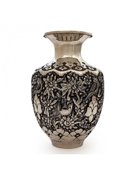 Hand Engraved Copper Vase HC-901 fv