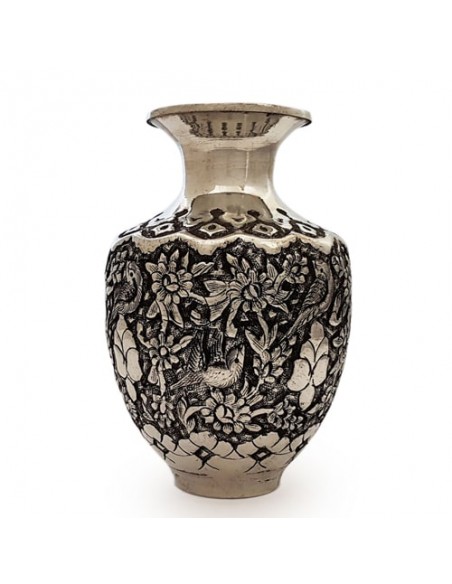 Hand Engraved Copper Vase HC-901 fv Hand Engraved Copper Vase HC-901 fv
