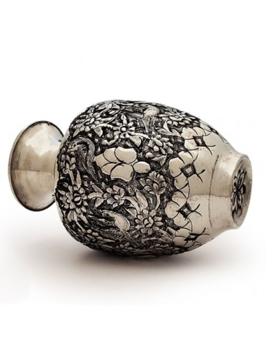 Hand Engraved Copper Vase HC-901 bv