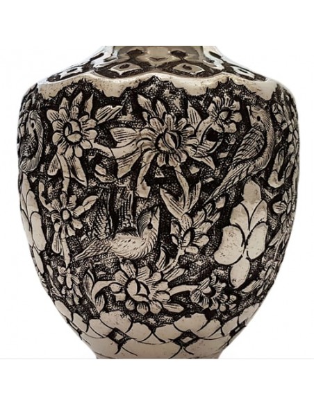 Hand Engraved Copper Vase HC-901 zi