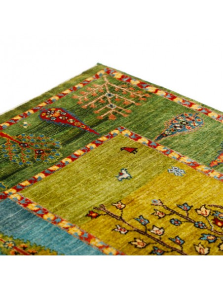 Persian Hand-knotted Gabbeh Rug Rc-247 side view