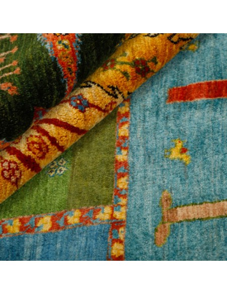 Persian Hand-knotted Gabbeh Rug Rc-247