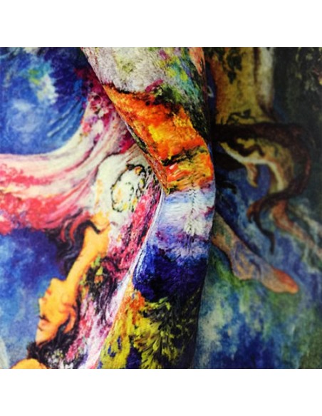 Woman AG-144 miniature tableau rug Zoom In-1