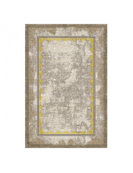 Machine-woven Vintage Grey Rug Rc-249 full view