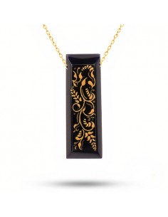 Hand Painted Meenakari Gold Necklace AC-914 fv