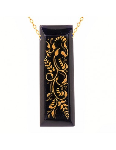 Handmade Minakari Gold Necklace | Persian Meenakari Jewelry