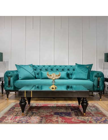 aquamarine-and-grey-velvet-sofa