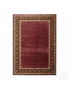 Machine-woven red Area Rug Rc-258