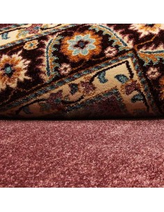 Machine-woven red Area Rug Rc-258 2