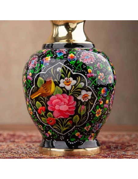 Hand Painted Modern Minakari Bowl & Vases 3 Pcs HC-956 vzi Hand Painted Modern Minakari Bowl & Vases 3 Pcs HC-956 vzi