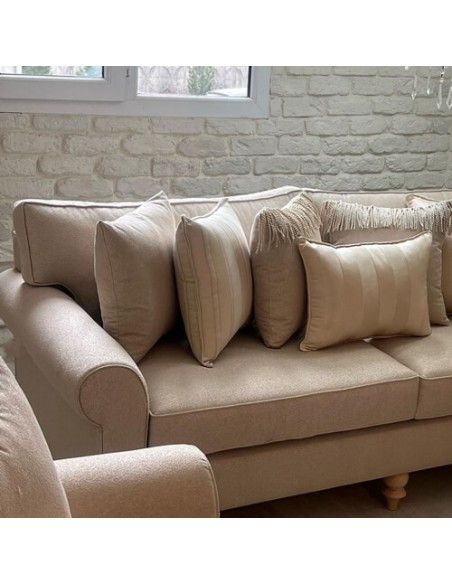 beige lawson-style sofa -details
