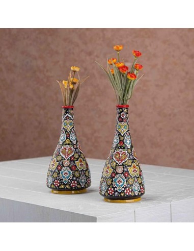 Hand Painted Modern Minakari Flower Pot HC-961 fva