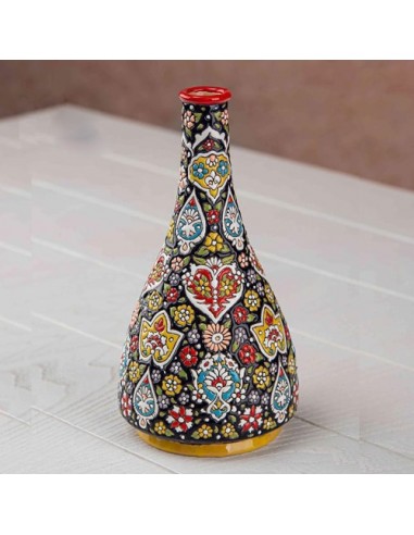 Hand Painted Modern Minakari Flower Pot HC-961 fv1
