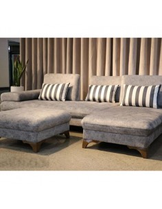 grey sectional sleeper sofa set - whole 2