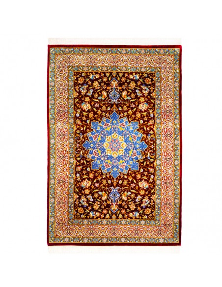Persian Luxury All Silk Rug Rc-266 full view Persian Luxury All Silk Rug Rc-266 full view