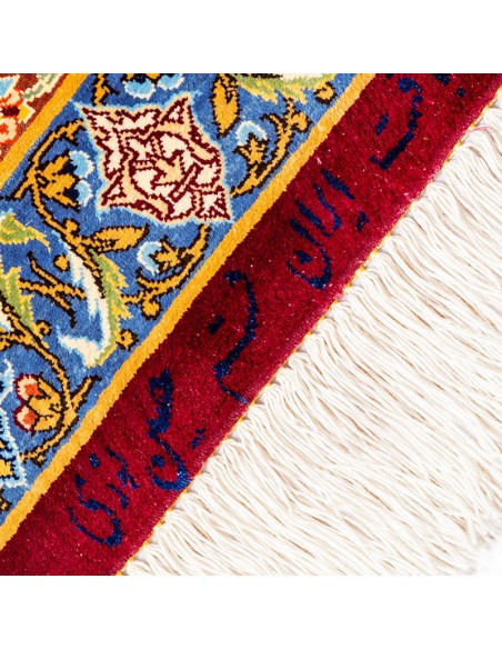 Persian Luxury All Silk Rug Rc-266 fringe