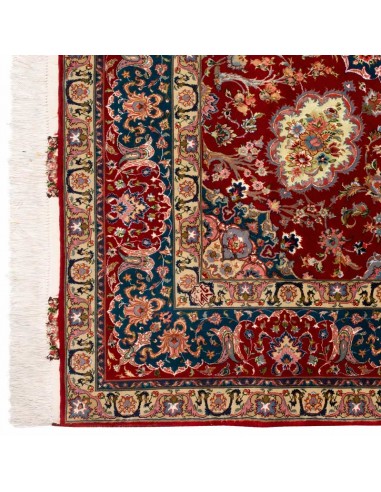Tabriz Hand-knotted Silk Rug Rc-267 pattern