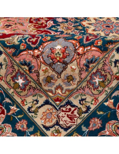 Tabriz Hand-knotted Silk Rug Rc-267 zoom in