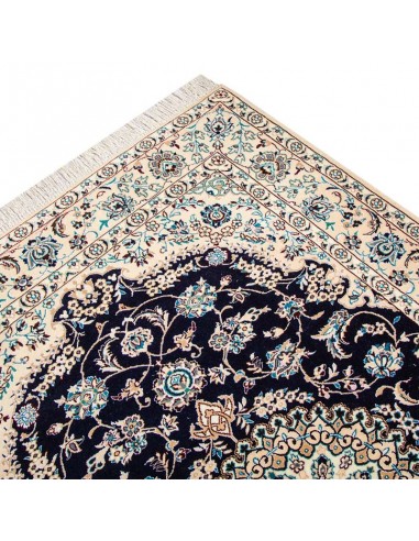 Nain Handmade Black Silk Rug Rc-269 side view