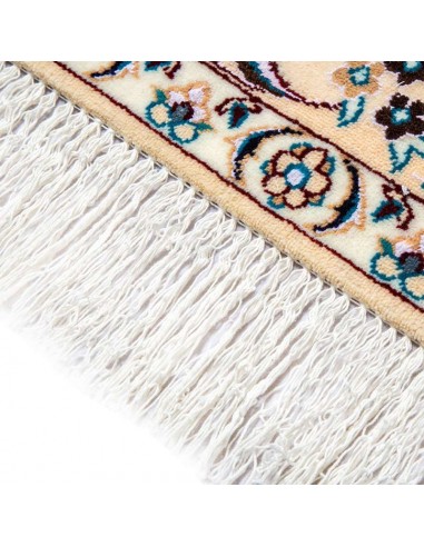 Nain Handmade Black Silk Rug Rc-269 fringe