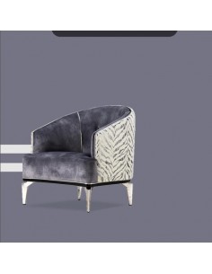 black stainless steel sofa 2