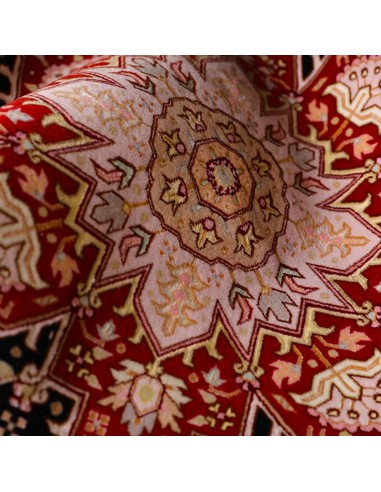 Heriz Handmade Black Rug Rc-273 lachak