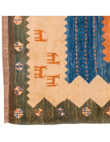 Hand-woven Stunning Gabbeh Rug Rc-274 side view