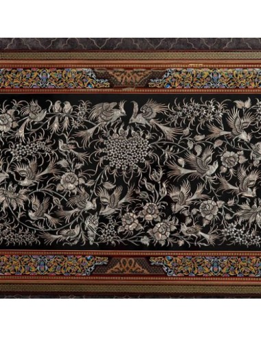 Wall Hanging Copper Hand-Engraving & Inlaid Frame HC-1012 zi