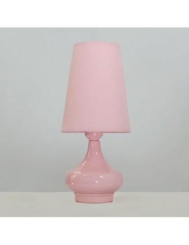 minimal pink desk lamp