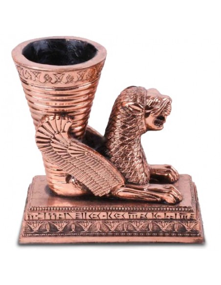 The Persian Resin Decorative Lion Rhyton Exact Replica