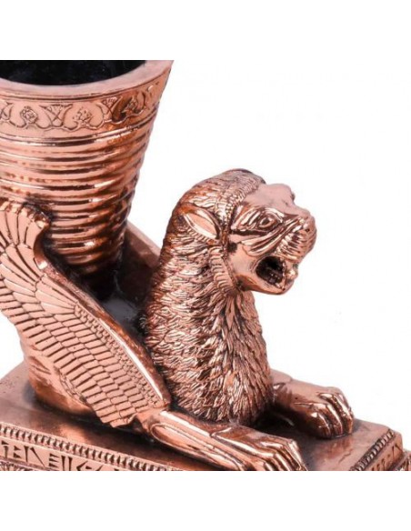 The Persian Resin Decorative Lion Rhyton Exact Replica