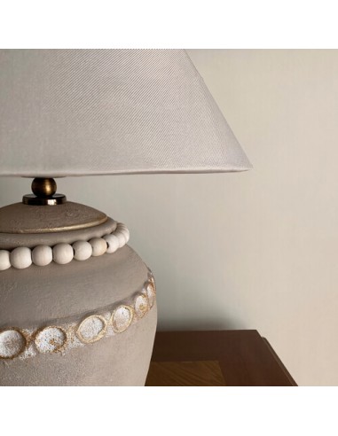 rustic ivory table lamp