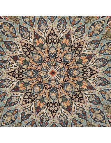 Persian Floral Motif Detailed Classic Pattern Area Rug Rc-275 pattern