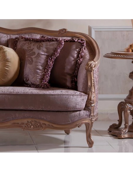 cinereous wooden sofa - details